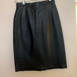 Ladies Leather Skirt